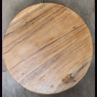 Kindertisch NATUR ohne Motiv  D ca. 50 cm, H ca. 45 cm