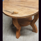 Kindertisch NATUR ohne Motiv  D ca. 50 cm, H ca. 45 cm