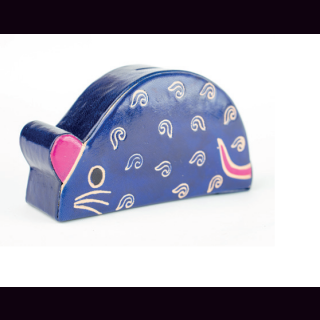 Spardose MAUS blau