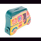 Spardose TUKTUK gr&uuml;n