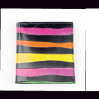 Geldb&ouml;rse BUNTES ZEBRA 20,5x10,5
