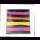 Geldb&ouml;rse BUNTES ZEBRA 20,5x10,5