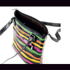 Handtasche BUNTES ZEBRA  31x23x8