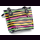 Handtasche BUNTES ZEBRA  31x23x8