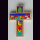 Kreuz S-M SONNE/Baum-VOGEL-BLUME-HAUS ca. 12 x 8,5 cm