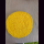 KOKOSmatte  RUND D45 cm Untersetzer gelb
