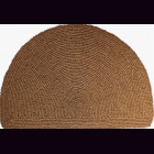 KOKOSmatte NUR NATURmatte halbrund gro&szlig; 70 x 50 x 2 cm