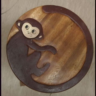 Kinderhocker AFFE Limuren&auml;ffchen
