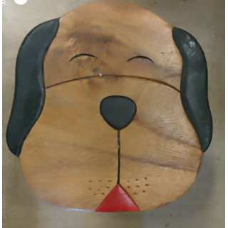 Kinderhocker HUNDeKOPF  TR&Auml;UMENDER HUND