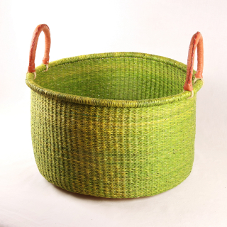 Korb BOLGATANGA Aufbewahrungskorb 08 &ndash; ca. H 26 cm, &Oslash; 41 cm