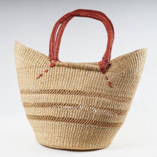 Korb BOLGATANGA Hoch 07 &ndash; ca. H 37 cm, L 45 cm, &Oslash; 24 cm