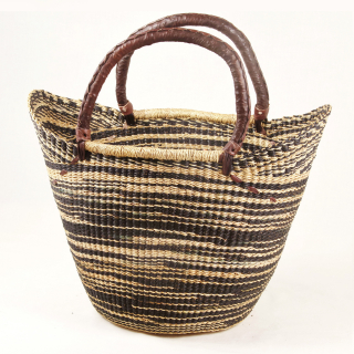 Korb BOLGATANGA Hoch 50 &ndash; ca. H 27 cm, L 45 cm, &Oslash; 24 cm