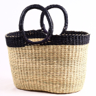 Korb Oval, dicker Rand 05 &ndash; ca. H 27 cm, L 43 cm,...