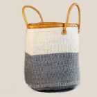 Sisal Korb L 05 &ndash; ca. H 31 cm, B 47 cm, T 28 cm