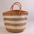 Sisal Korb L 08 &ndash; ca. H 31 cm, B 47 cm, T 28 cm