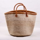 Sisal Korb L 12 &ndash; ca. H 31 cm, B 47 cm, T 28 cm