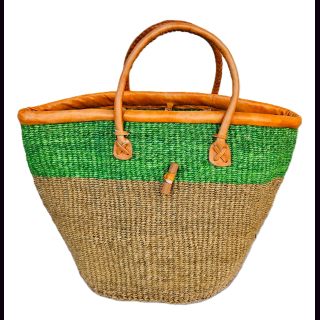 Sisal Korb L 44 &ndash; ca. H 31 cm, B 47 cm, T 28 cm