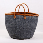 Sisal Korb L 6 &ndash; ca. H 31 cm, B 47 cm, T 28 cm