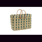 Palmblatt DOUM Tasche kariert Gr.2, gr&uuml;n &ndash; ca....