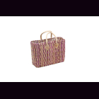 Palmblatt DOUM Tasche liniert Gr.1, violett &ndash; ca. L...