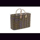 Palmblatt DOUM Tasche liniert Gr.2, blau &ndash; ca. L 48...