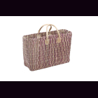 Palmblatt DOUM Tasche liniert Gr.2, violett &ndash; ca. L...