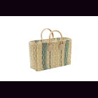 Palmblatt DOUM Tasche natur-gr&uuml;n Gr.1 &ndash; ca. L...
