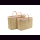 Palmblatt DOUM Tasche natur mit Lederrand Gr.2 &ndash; ca. L 48 cm, B 18 cm, H 32 cm