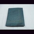 Geldb&ouml;rse blaues Antikleder, Brieftasche,...