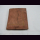 Geldb&ouml;rse braunes Antikleder, Brieftasche, Rindsleder, ca. 21 x 12 cm