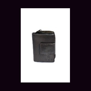 Damengeldb&ouml;rse B&uuml;ffelleder Vintage, gr&uuml;n, ca. 20 x 12,5 cm