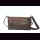 Handtasche B&uuml;ffelleder Vintage, Umh&auml;ngetasche, weinrot, ca. 29 x 16 cm