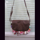 Tasche Canvas und Leder, Damentasche, Canvas-Leder