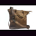 Handtasche &Ouml;ko-Leder, Damentasche, braun, Rindsleder, ca. 39 x 31 x 8 cm
