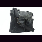 Handtasche &Ouml;ko-Leder, Damentasche, schwarz,...