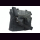 Handtasche &Ouml;ko-Leder, Damentasche, schwarz, Rindsleder, ca. 39 x 27 x 9 cm