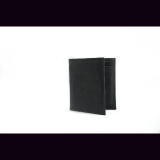 Brieftasche &Ouml;ko-Leder, schwarz, Rindsleder, ca. 22,5 x 12 cm