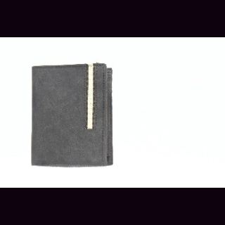 Brieftasche Hunterleder, braun, Rindsleder, ca. 21 x 12 cm
