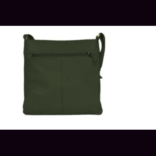 Tasche NDM-Leder, Damentasche, gr&uuml;n, Rindsleder, ca. 30,5 x 30 cm