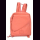 Rucksack Leder, NDM-Leder, rot, Rindsleder, ca. 24 x 21 x 7 cm