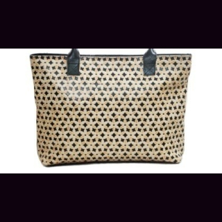 Tasche Shanti-Leder Rauten-Design, Damentasche, Ziegenleder, ca. 35 x 26 x 7,5 cm