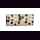 Lippenstift-Etui Shanti-Leder Rauten-Design, Ziegenleder, ca. 8 x 3 x 3 cm