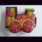 Spardose, Shanti-Leder, Ziegenleder, ca. 15 x 14 x 3 cm