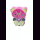 Spardose B&auml;r Shanti-Leder, rosa, Ziegenleder, ca. 14,5 x 11,5 x 4 cm