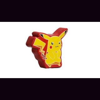 Spardose Pikachu Leder, Shanti-Leder, Ziegenleder, ca. 16 x 13 x 14 cm